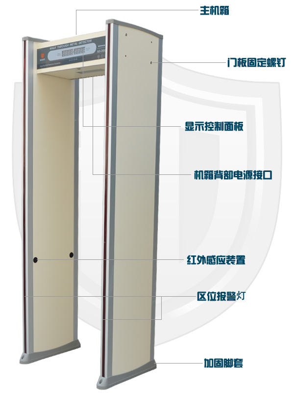 SD-600安检门结构图